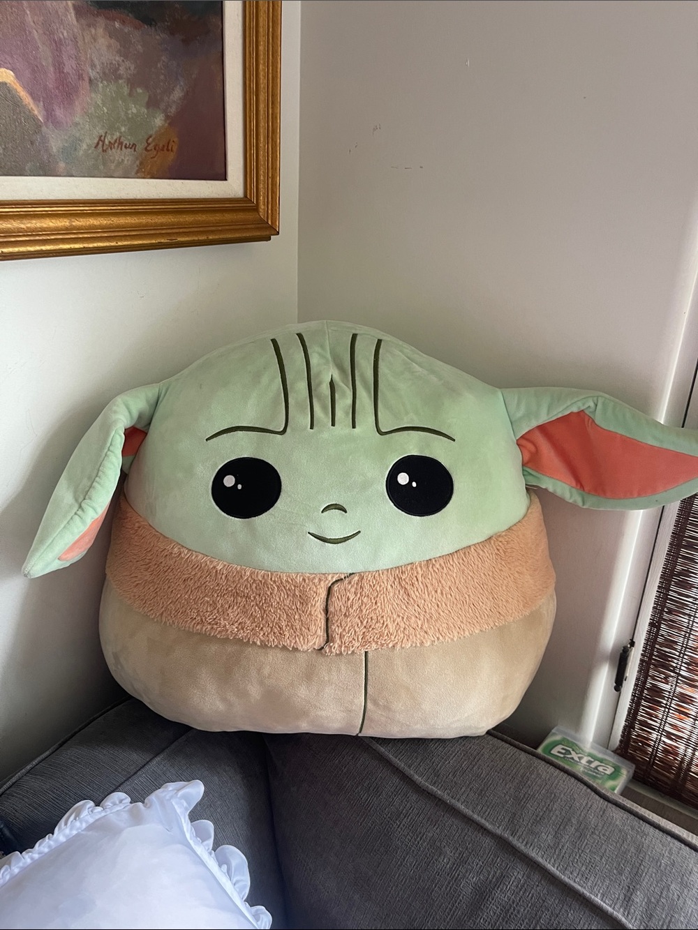 Green Plush Alien Buddy Stuffed Animal - Soft Comfort Plush